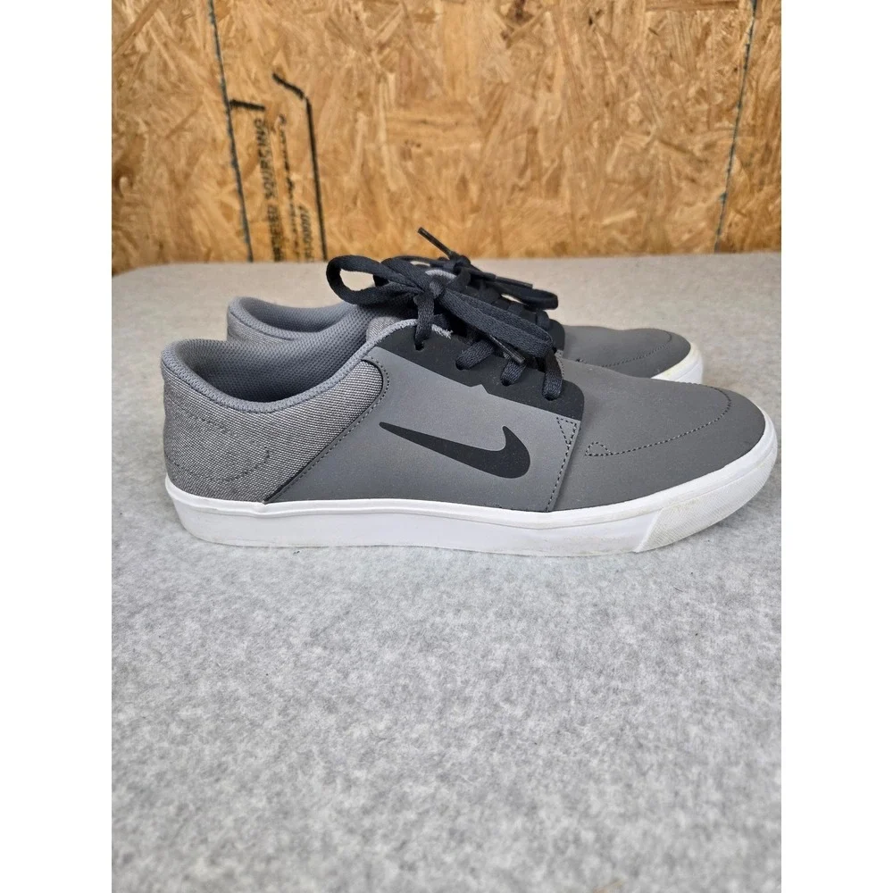 Nike SB Charge Canvas Skateboarding Shoes Gray Sneakers Mens Size 8